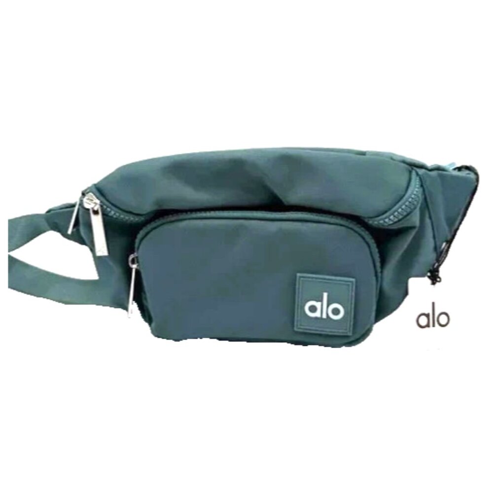 Alo Yoga Explorer Waist Bag Green Fanny Pack Crossbody Waist Bag